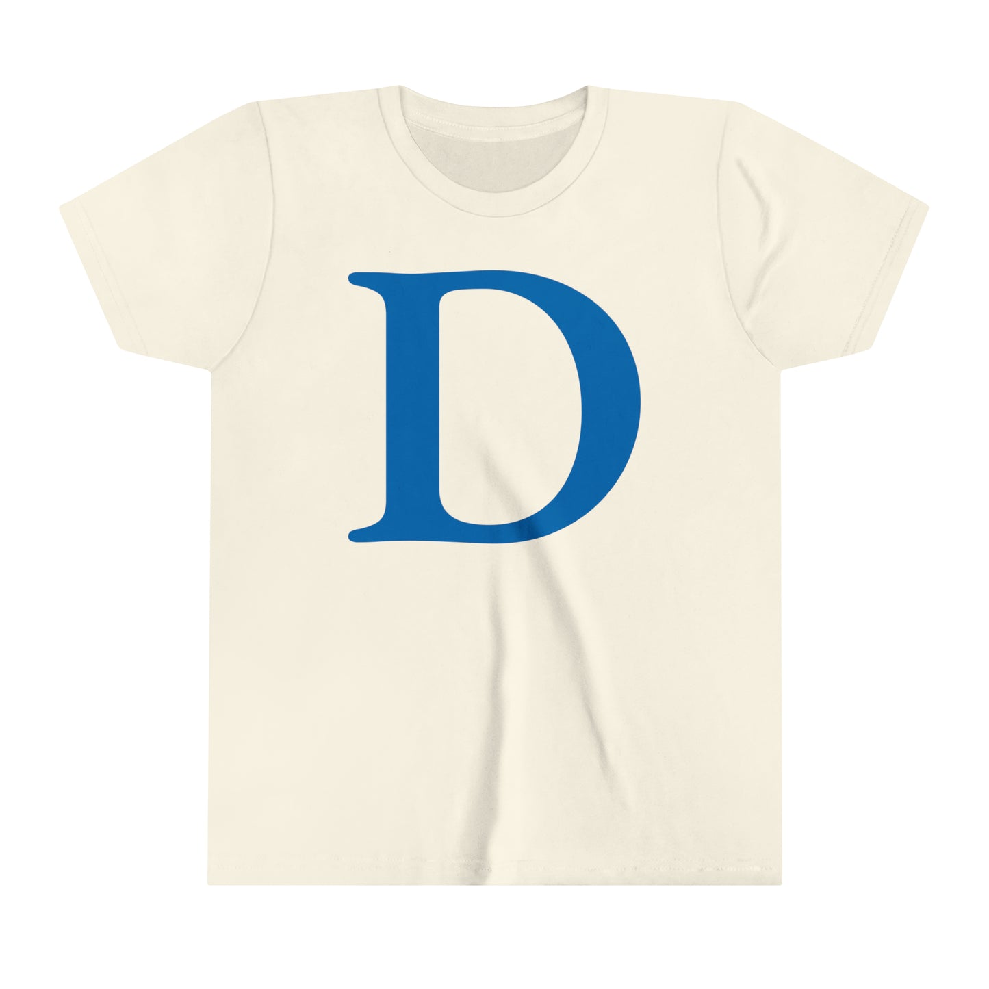 Detroit 'Old French D' T-Shirt (Azure) | Youth Short Sleeve