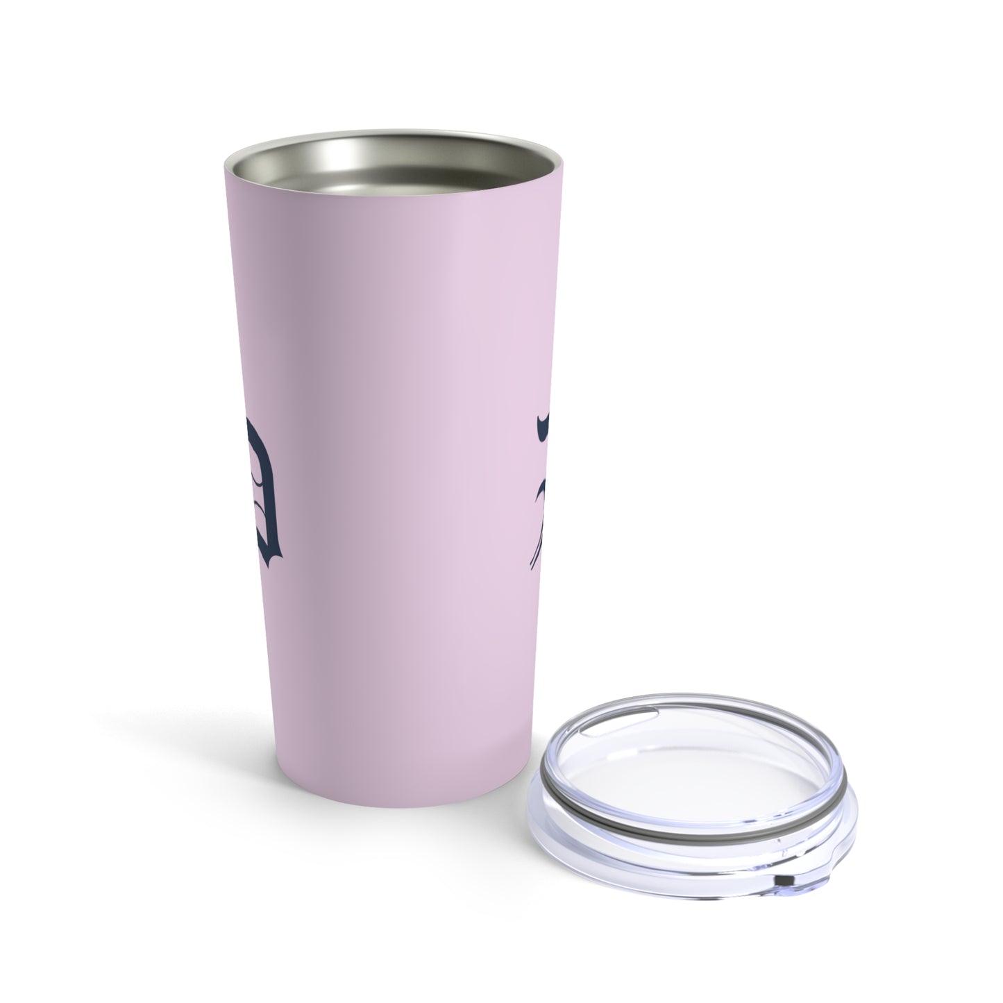 Detroit 'Old English D' Tumbler | Pale Lavender - 20oz