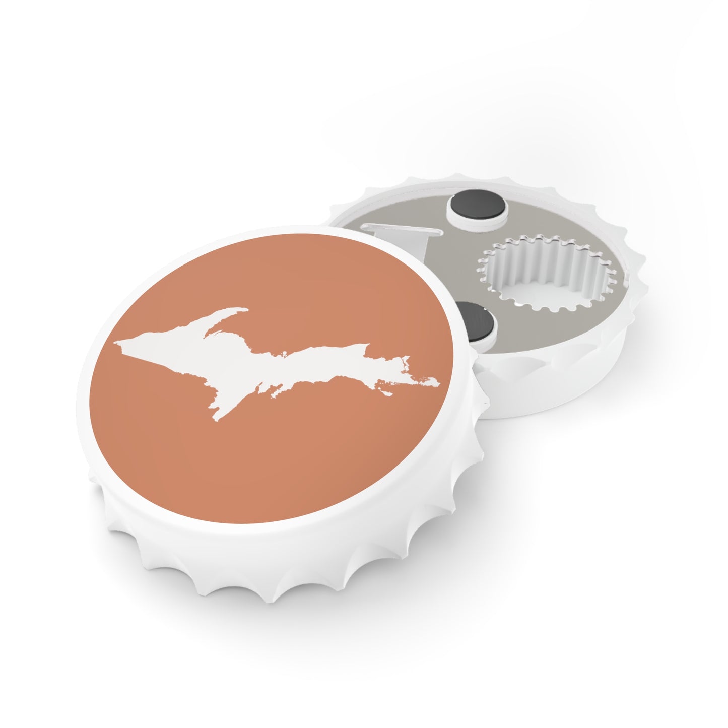 Michigan Upper Peninsula Bottle Opener (w/ UP Outline) | Copper Color