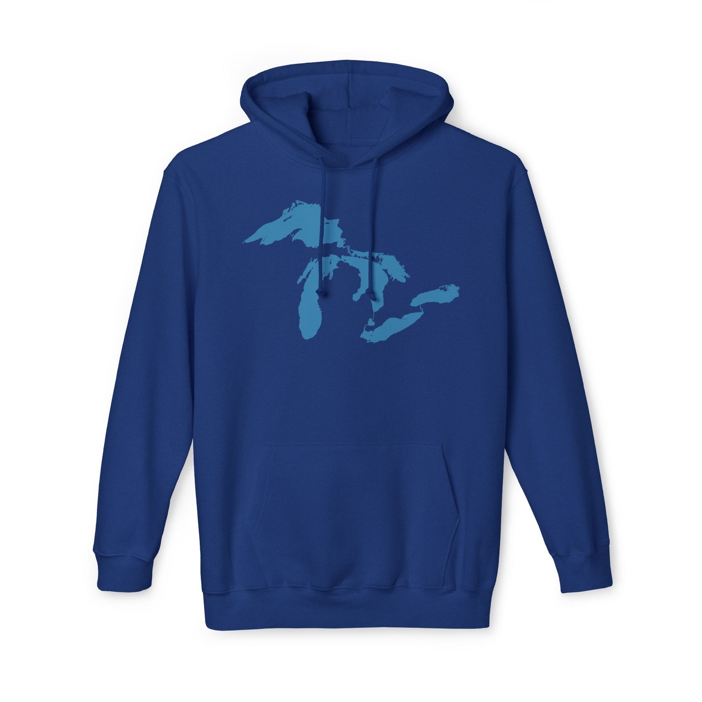 Great Lakes Ultrapremium Hoodie | Made in USA - Traverse Blue