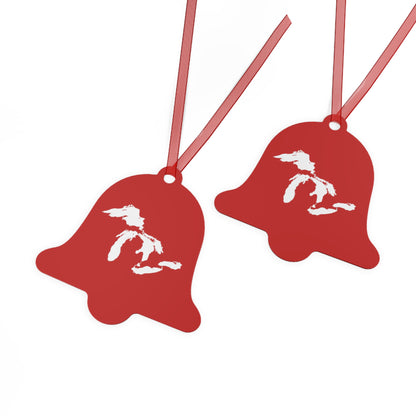 Great Lakes Christmas Ornament | Metal - Santa Red