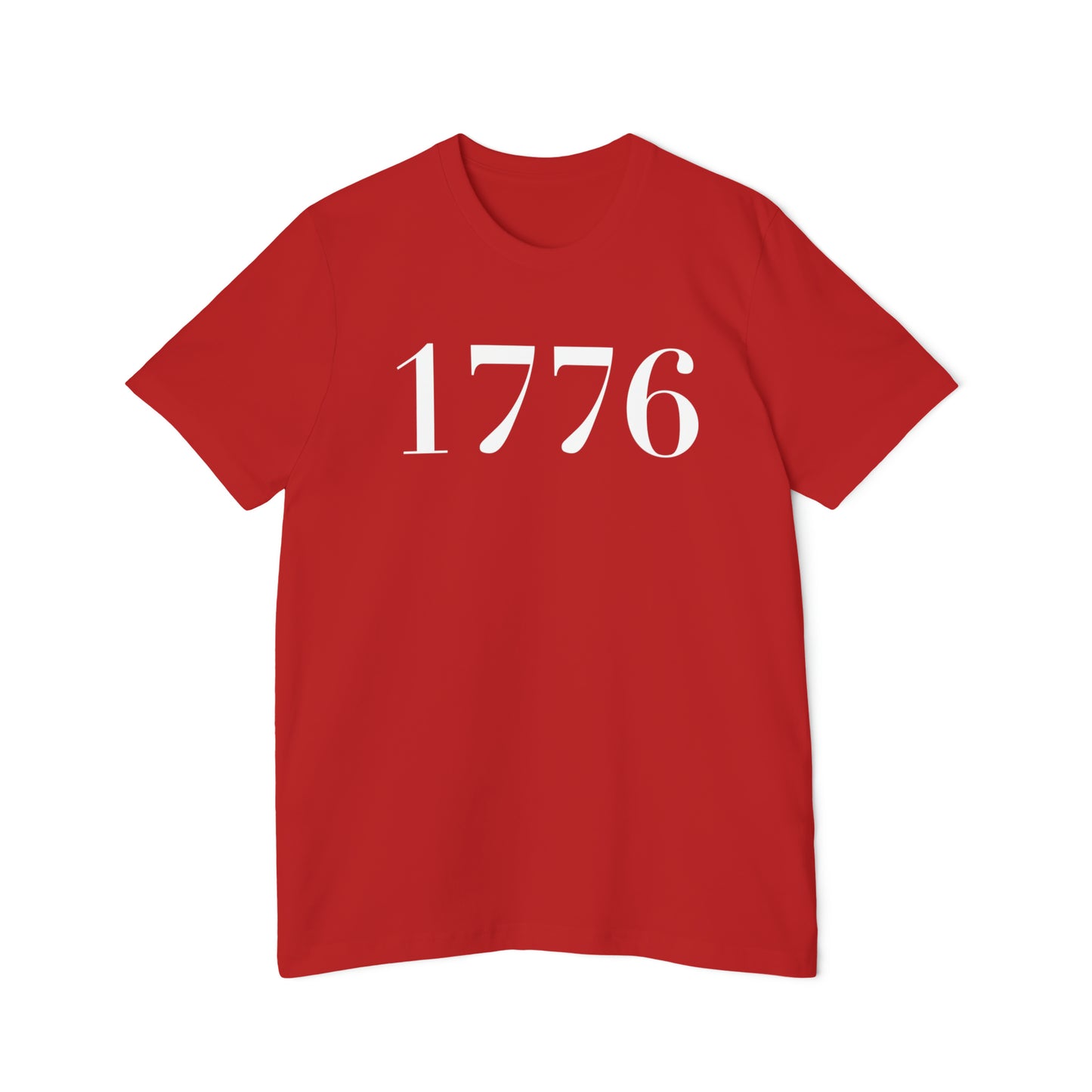 '1776' T-Shirt (Didone Font) | Made in USA