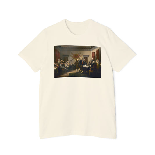 'Declaration of Independence' Painting T-Shirt (Trumbull, 1818) | Made in USA