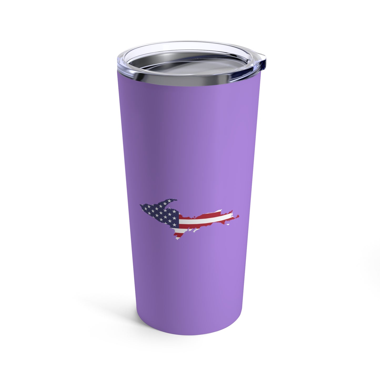 Michigan Upper Peninsula Tumbler (w/ UP USA Flag) | Lavender - 20oz