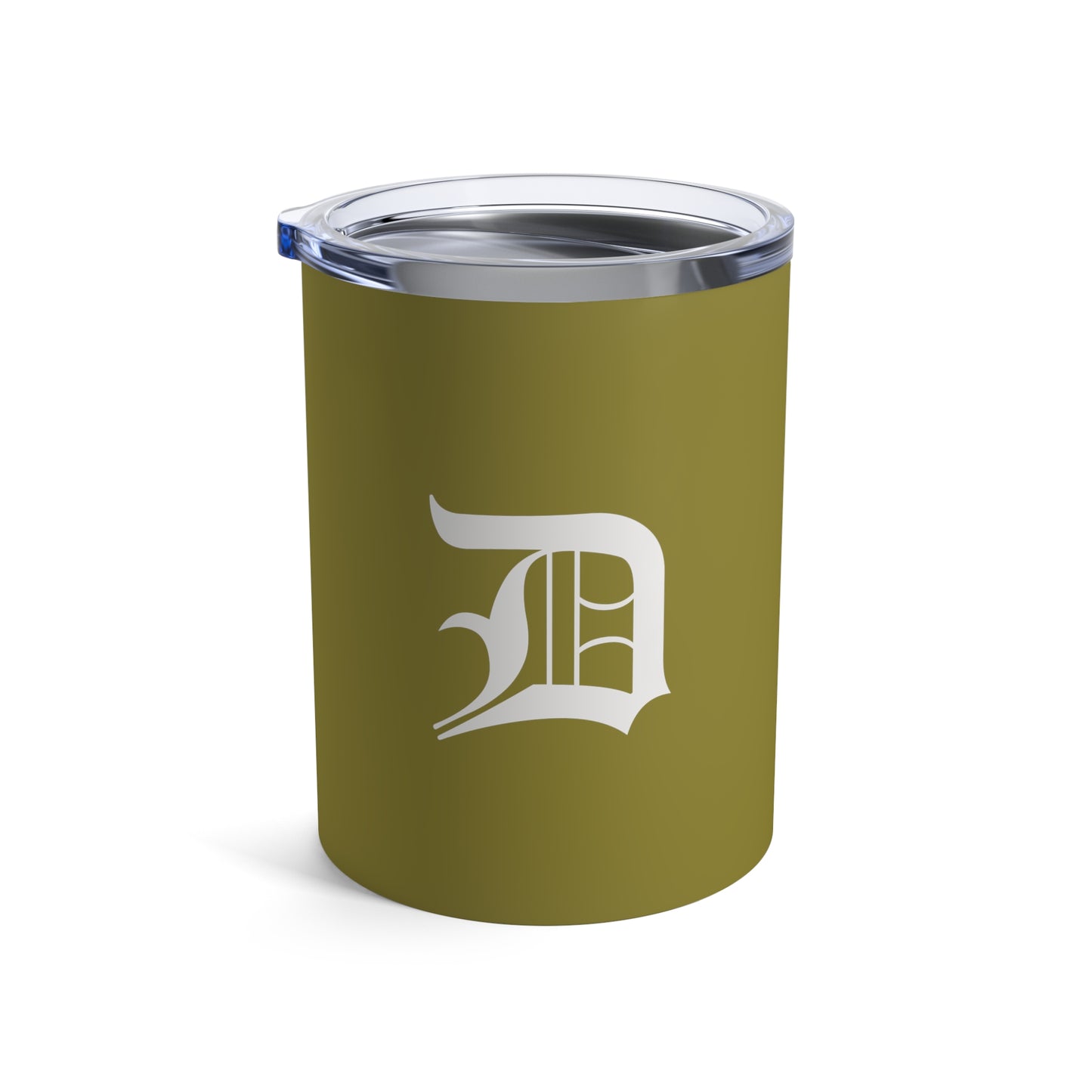 Detroit 'Old English D' Tumbler | Scrub Gold - 10oz