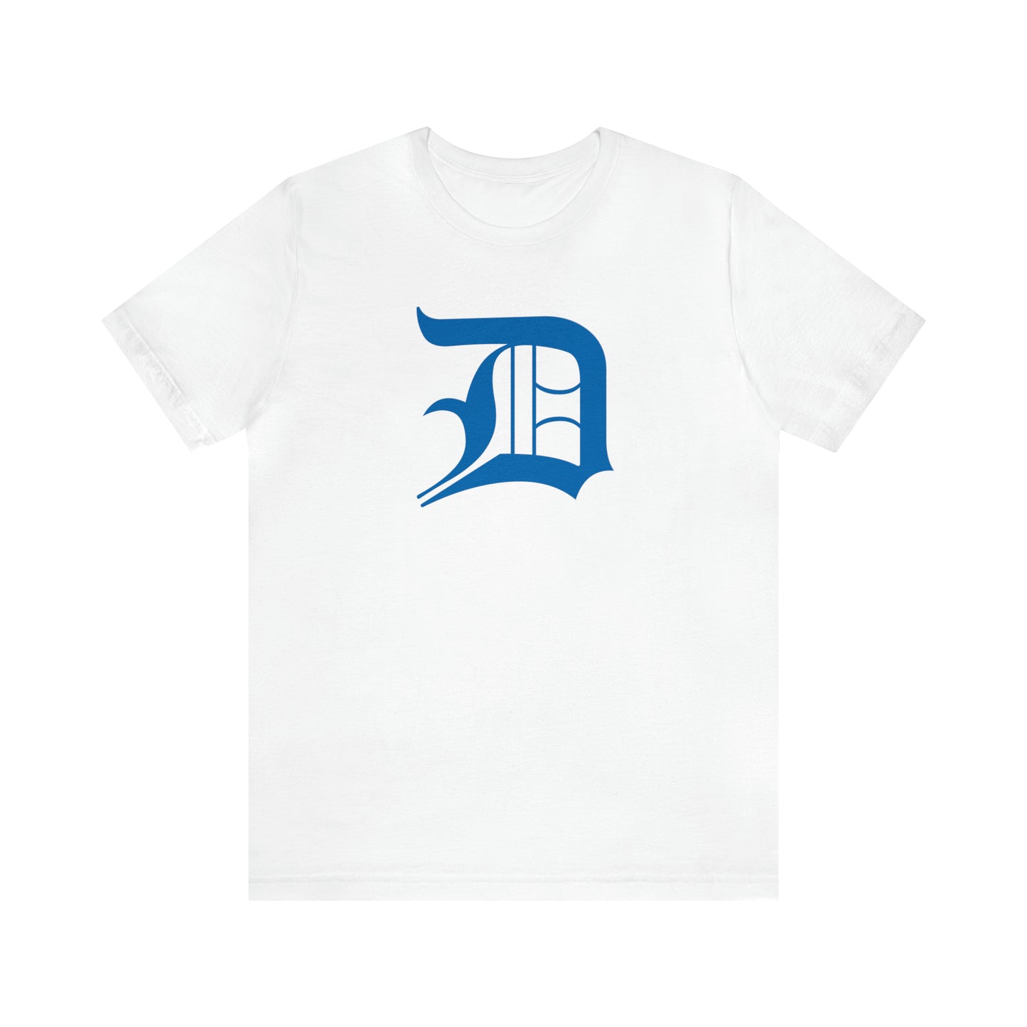 Detroit 'Old English D' T-Shirt (Azure) | Unisex Standard