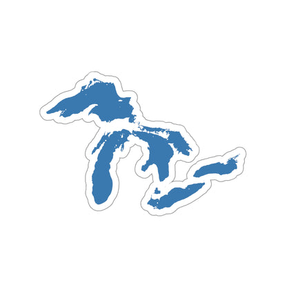 Great Lakes Die Cut Stickers (Superior Blue) | Indoor/Outdoor