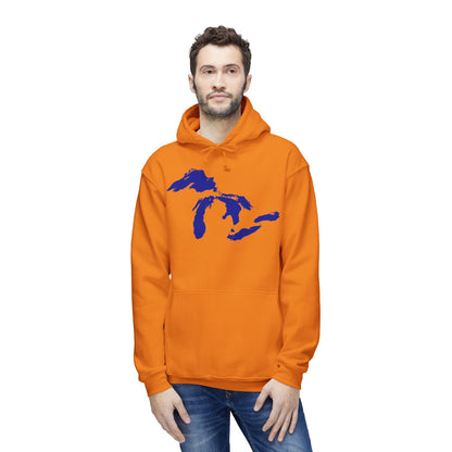 Great Lakes Ultrapremium Hoodie | Made in USA - Bourbon Blue