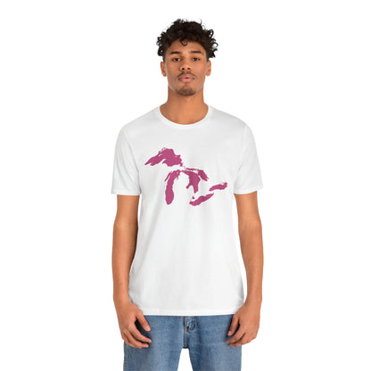 Great Lakes T-Shirt | Unisex Standard - Apple Blossom Pink