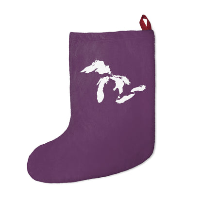 Great Lakes Christmas Stocking | Plum