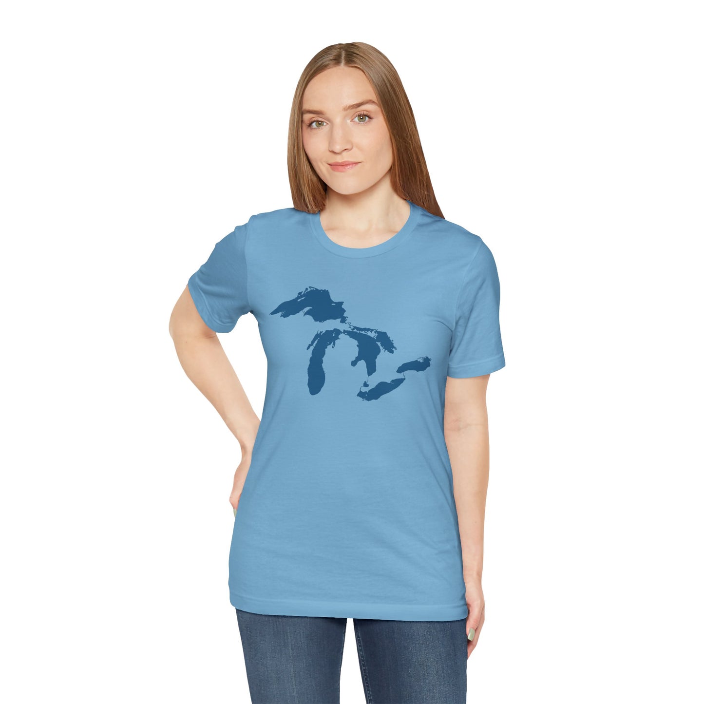 Great Lakes T-Shirt | Unisex Standard - Blueberry