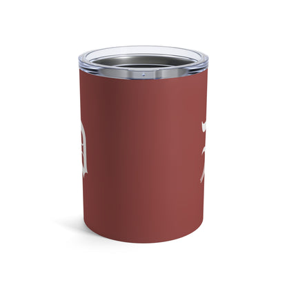 Detroit 'Old English D' Tumbler | Ore Dock Red - 10oz