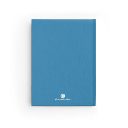 Michigan Upper Peninsula Blank Sketchbook (w/ UP USA Flag) | Lake Michigan Blue