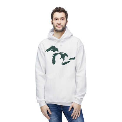 Great Lakes Ultrapremium Hoodie | Made in USA - Laconic Green