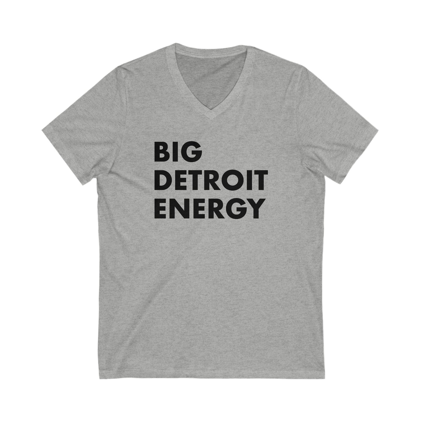 'Big Detroit Energy' T-Shirt | Unisex V-Neck