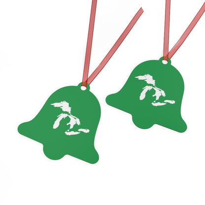 Great Lakes Christmas Ornament | Metal - Shamrock Green