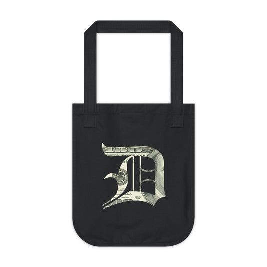 Detroit 'Old English D' Heavy Tote (Benjamins Edition)