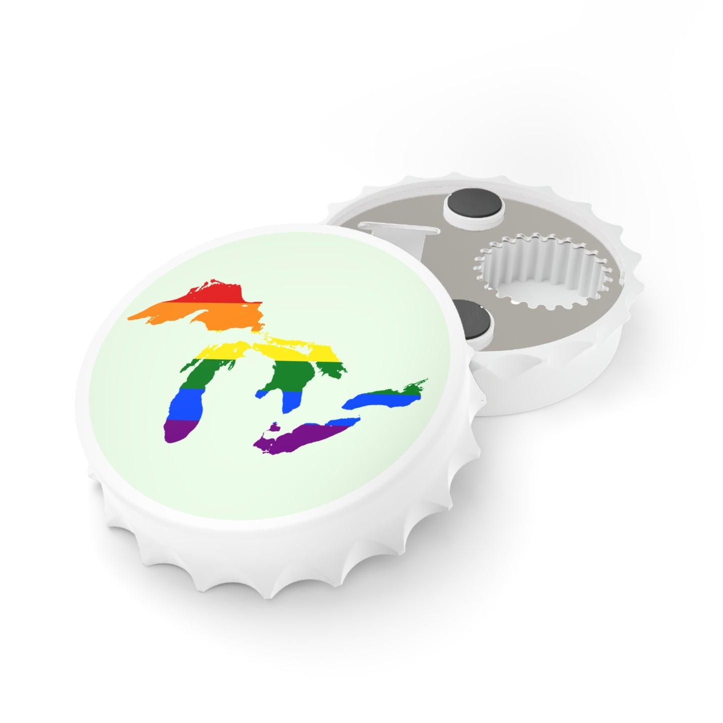 =Great Lakes 'We The Great' Bottle Opener | Pride Edition - Green