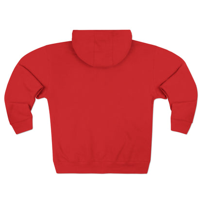 Upper Peninsula EST 1837' Hoodie (Ore Dock Red Script Font) | Unisex Full Zip