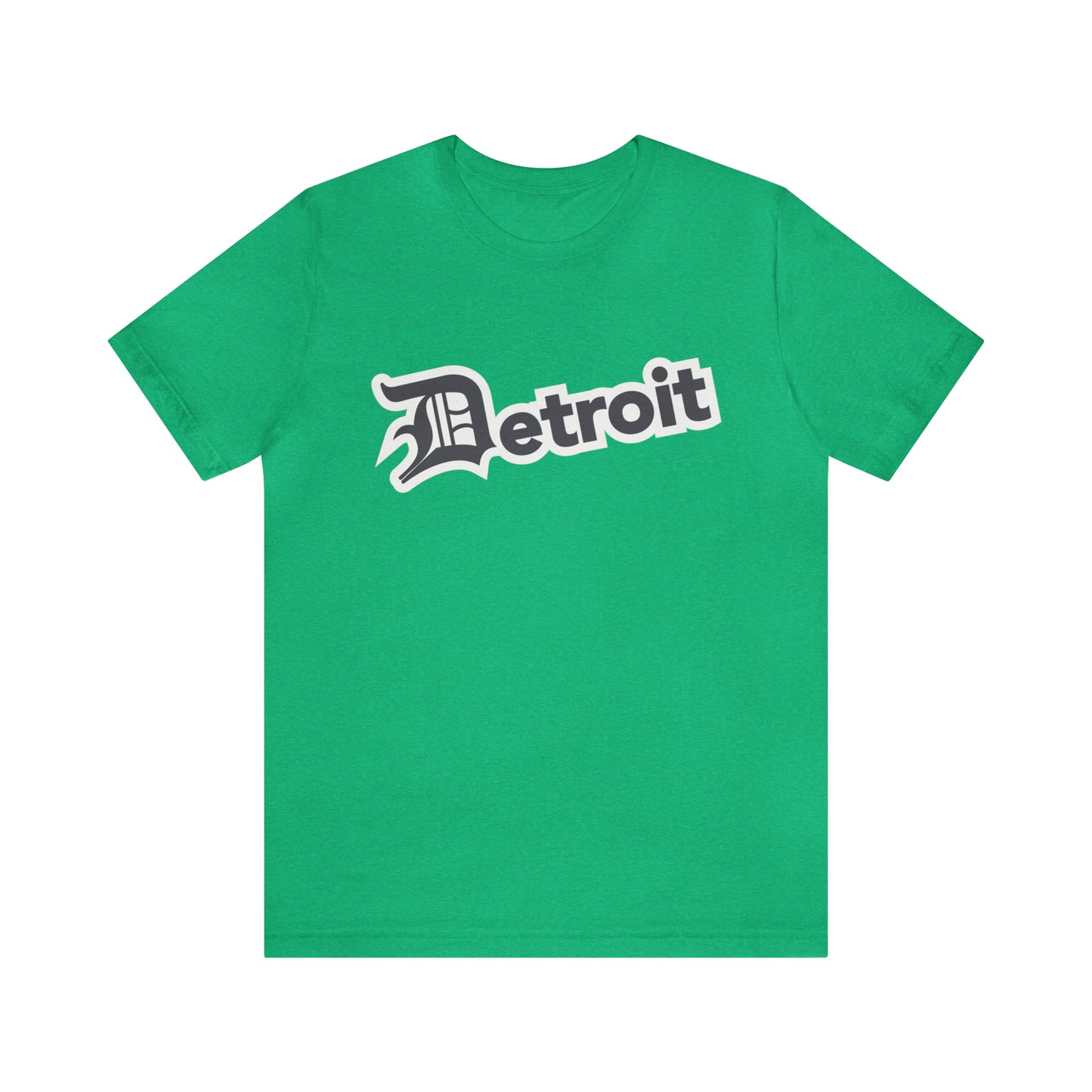 'Detroit' T-Shirt (Iron Ore Grey w/ Old English 'D') | Unisex Standard