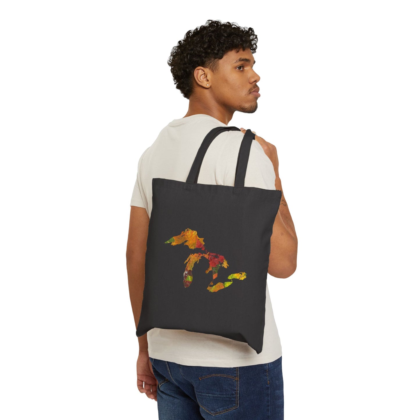 Great Lakes Light Tote Bag (Fall Leaves Edition)