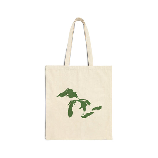 Great Lakes Light Tote Bag (Pine Green)