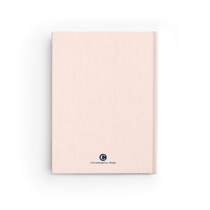 Michigan Upper Peninsula Blank Sketchbook (w/ UP Outline) | Champagne Pink