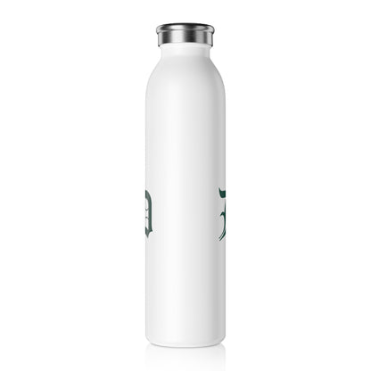 Detroit 'Old English D' Water Bottle (Laconic Green) | 20oz Double-Walled