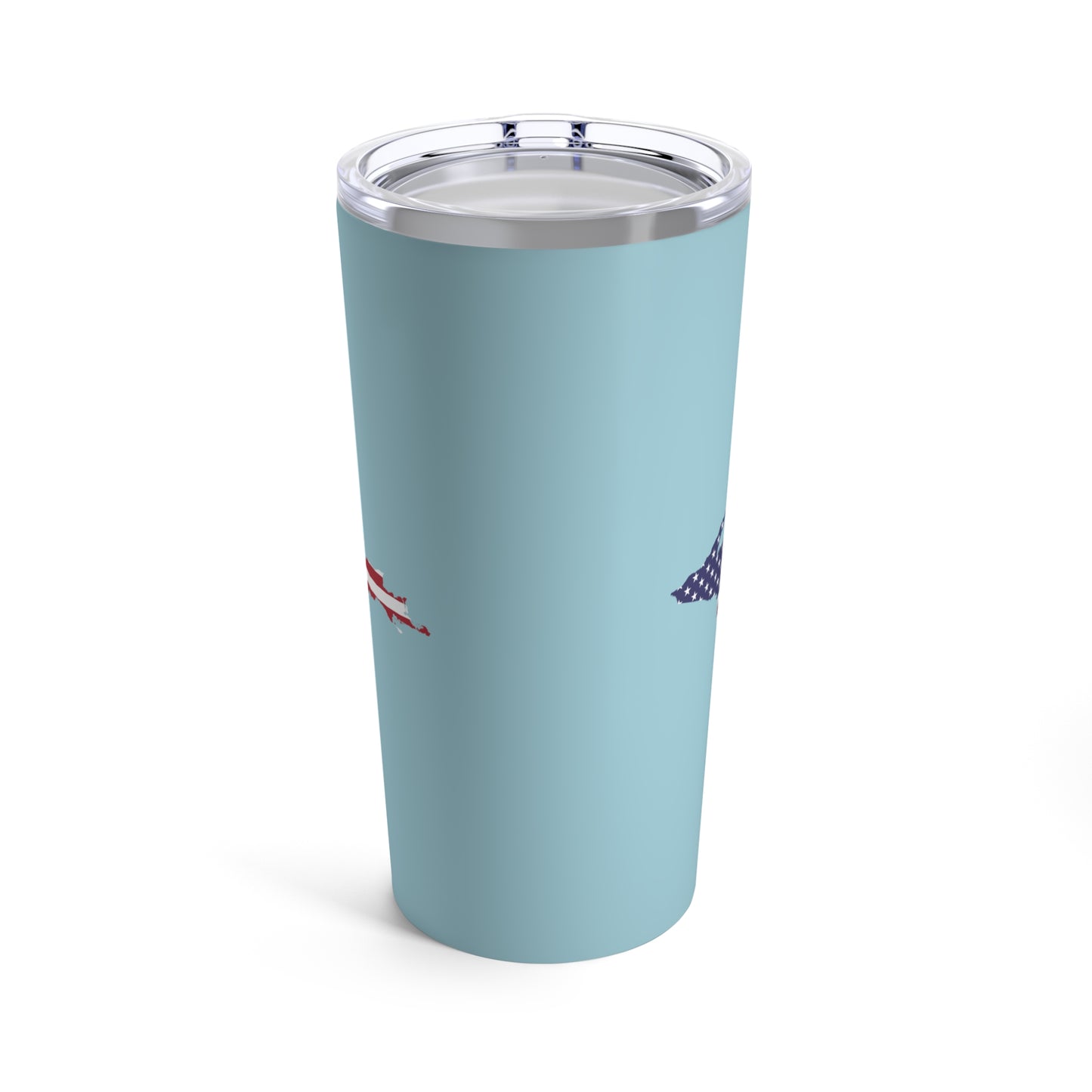 Michigan Upper Peninsula Tumbler (w/ UP USA Flag) | '58 Caddie Blue - 20oz