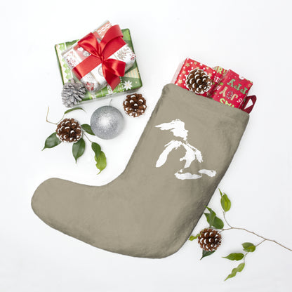 Great Lakes Christmas Stocking | Petoskey Beige