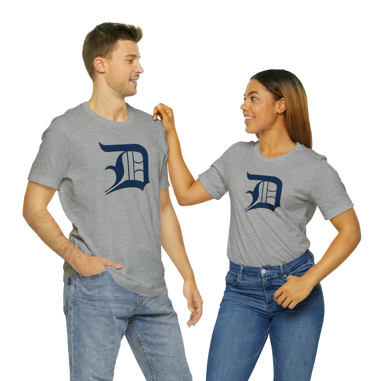 Detroit 'Old English D' T-Shirt | Unisex Standard