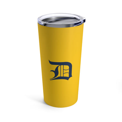 Michigan 'Old English D' Tumbler | Maize - 20oz