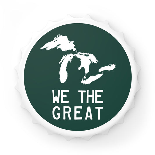 Great Lakes 'We The Great' Bottle Opener | Laconic Green