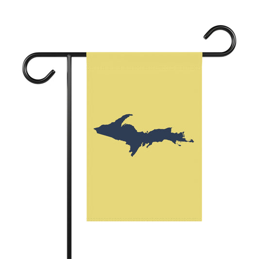 Michigan Upper Peninsula Home & Garden Flag (w/ UP Outline) | Cherry Yellow