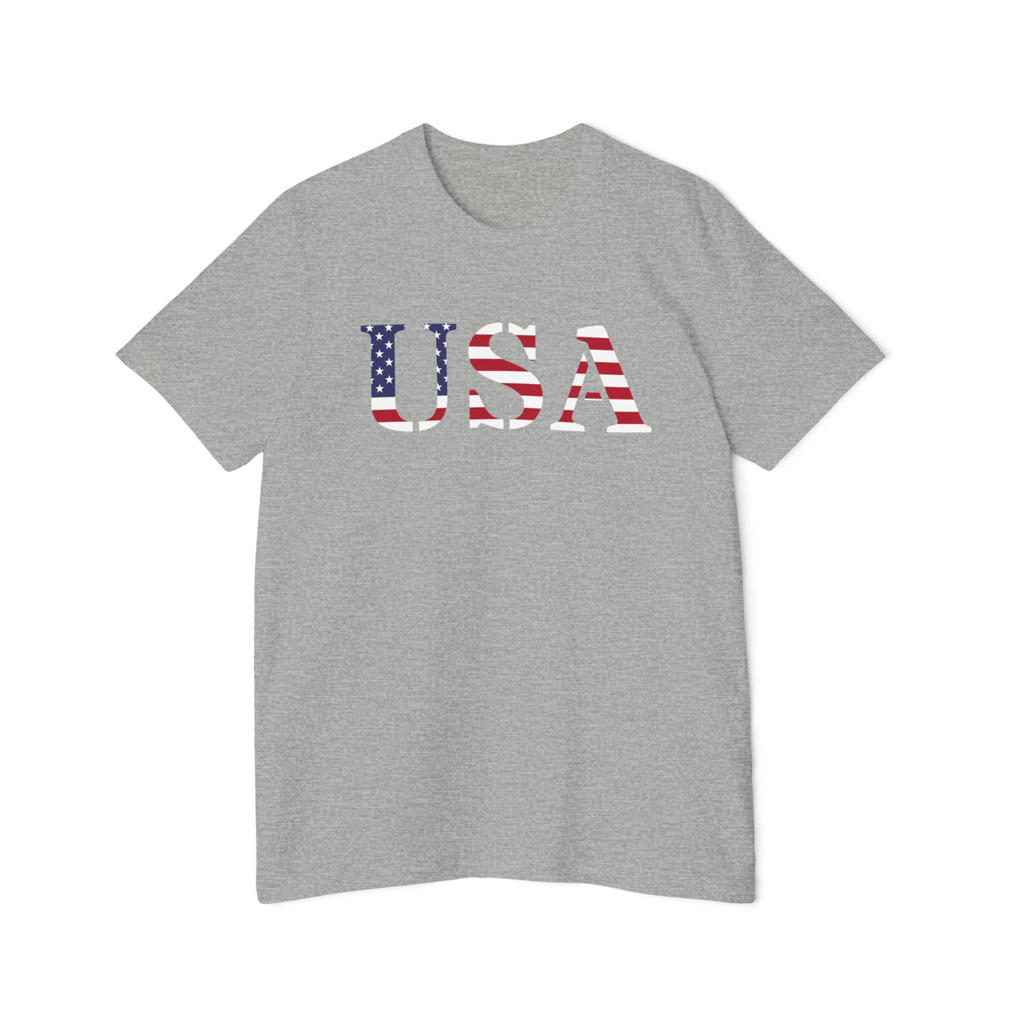 'USA' T-Shirt (Army Stencil Flag Edition) | Made in USA