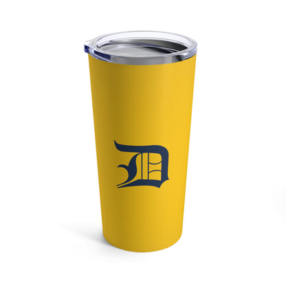 Michigan 'Old English D' Tumbler | Maize - 20oz