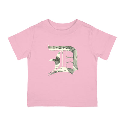 Detroit 'Old English D' Infant T-Shirt (Benjamins Edition) | Short Sleeve