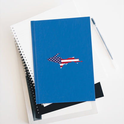 Michigan Upper Peninsula Blank Sketchbook (w/ UP USA Flag) | Azure