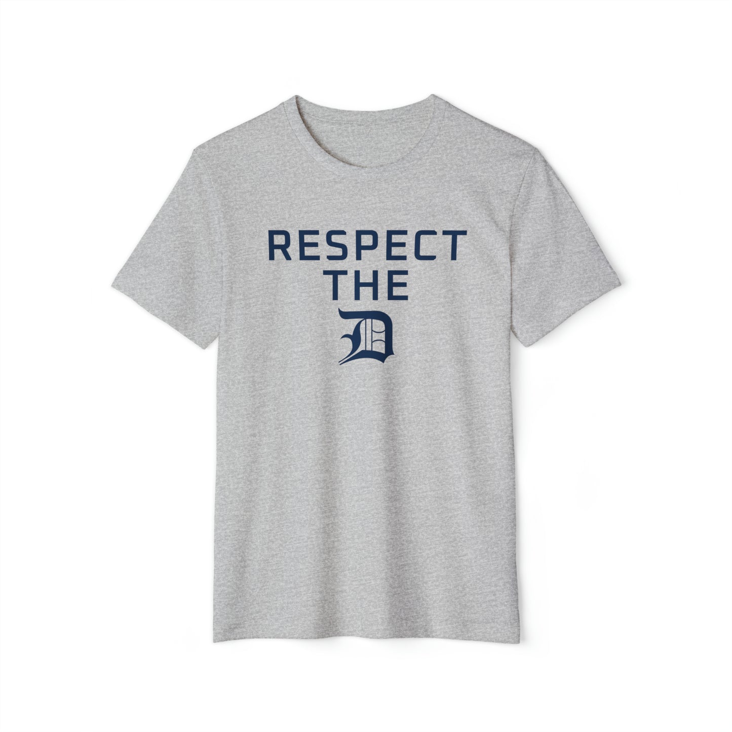 Detroit 'Respect The D' T-Shirt | Unisex Recycled Organic