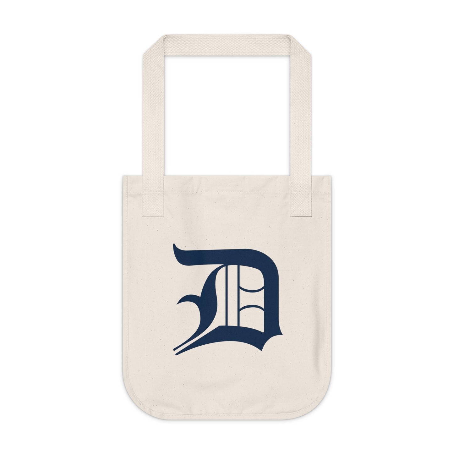 Detroit 'Old English D' Heavy Tote