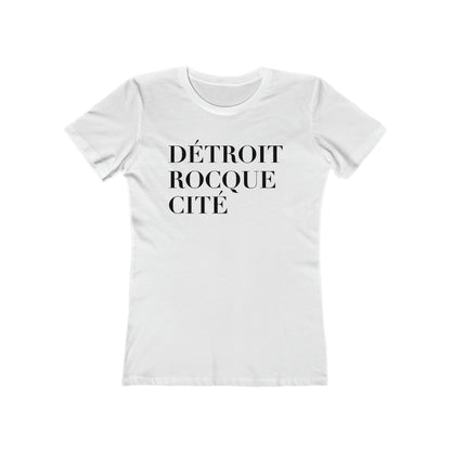 'Detroit Rocque Cité' | Women's Boyfriend Cut