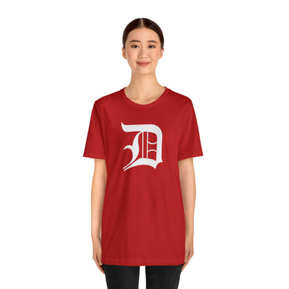 Detroit 'Old English D' T-Shirt | Unisex Standard