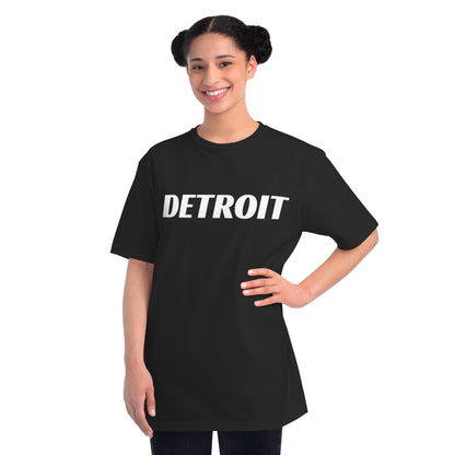 'Detroit' T-Shirt (Racing Sans Font) | Unisex Organic