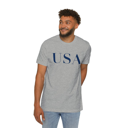 'USA' T-Shirt (Didone Font) | Made in USA