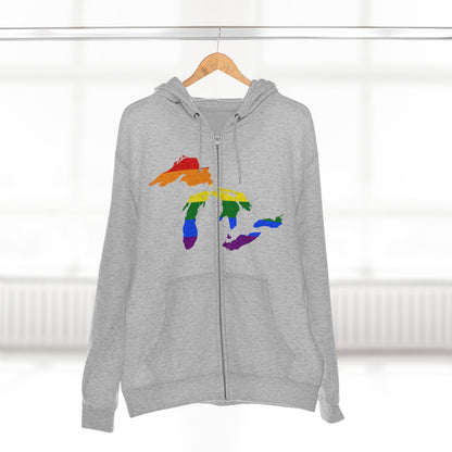 Great Lakes Hoodie (Rainbow Pride Edition) | Unisex Full Zip