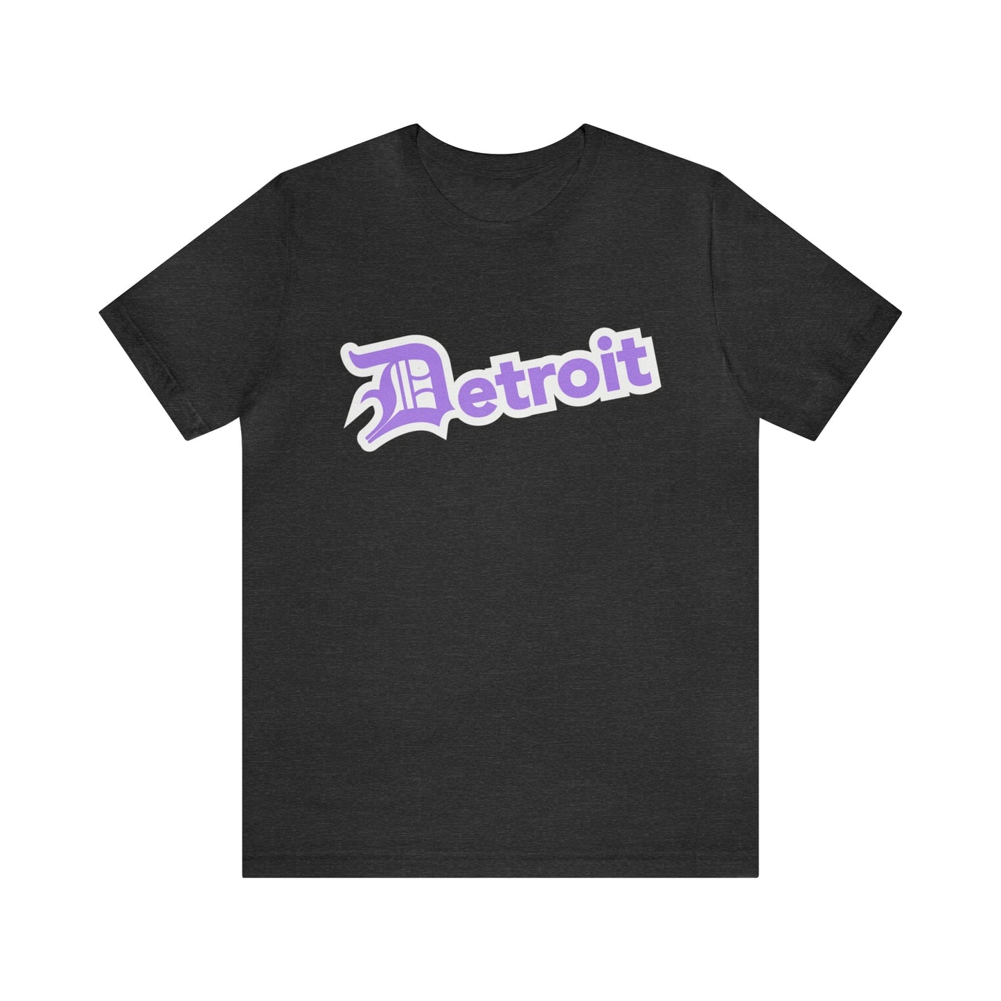 Detroit' T-Shirt (Lavender w/ Old English 'D') | Unisex Standard