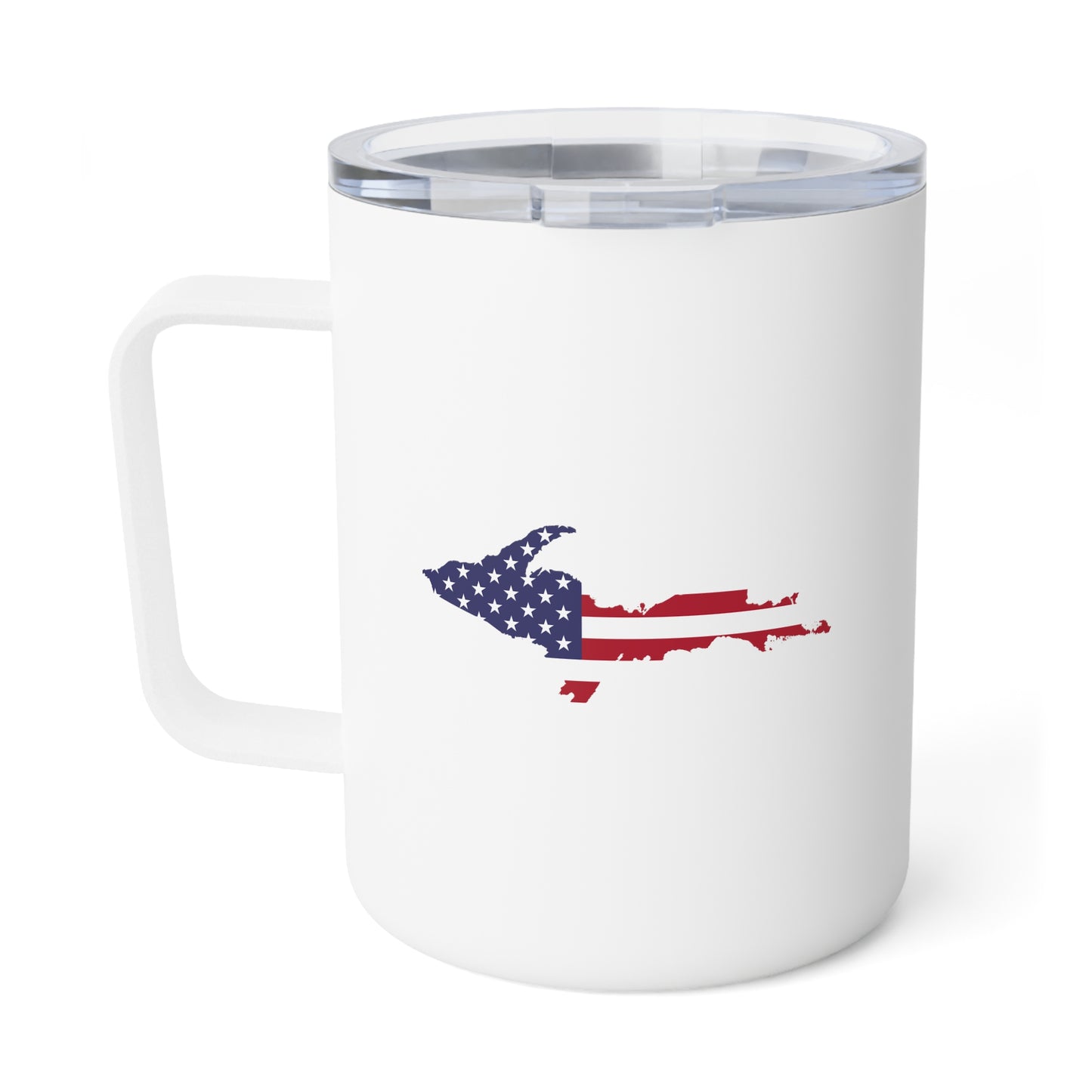 Michigan Upper Peninsula Insulated Mug (w/ UP USA Flag) | 10oz