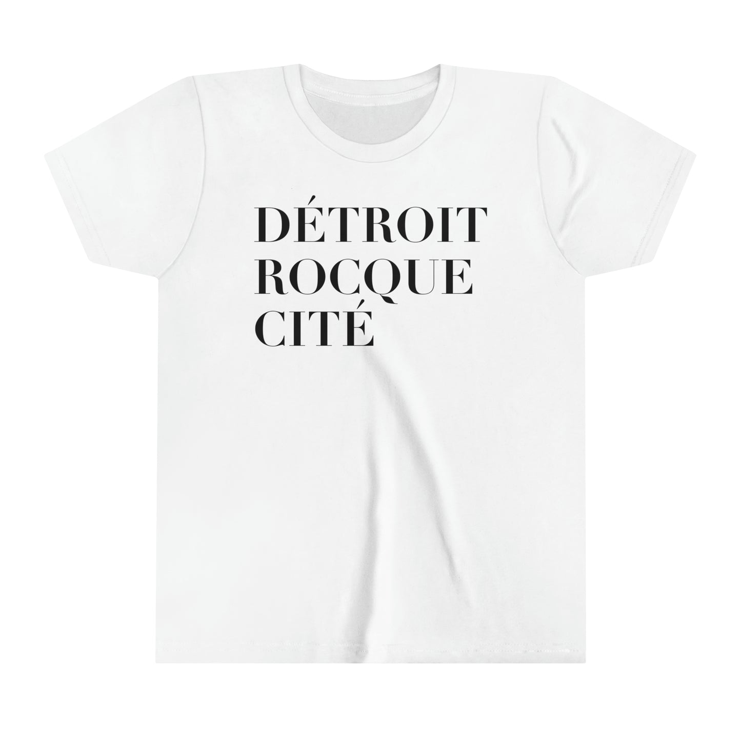 'Détroit Rocque Cité' T-Shirt | Youth Short Sleeve