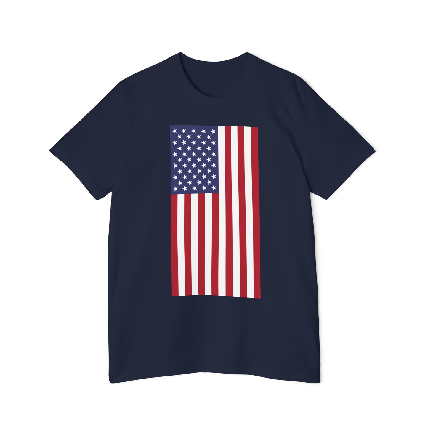 Vertical United States Flag T-Shirt | Made in USA