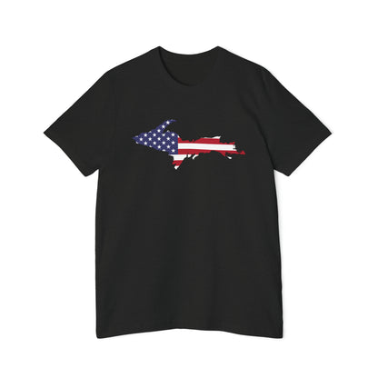 Michigan Upper Peninsula T-Shirt (Patriotic Edition) | Made in USA